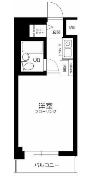 スカイコート下高井戸の間取り