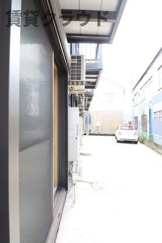 BLUE MARINE HONCHIBAのバルコニー|広々としたバルコニーです