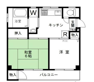 【間取り】 | 栄宝ビル | 間取りです。