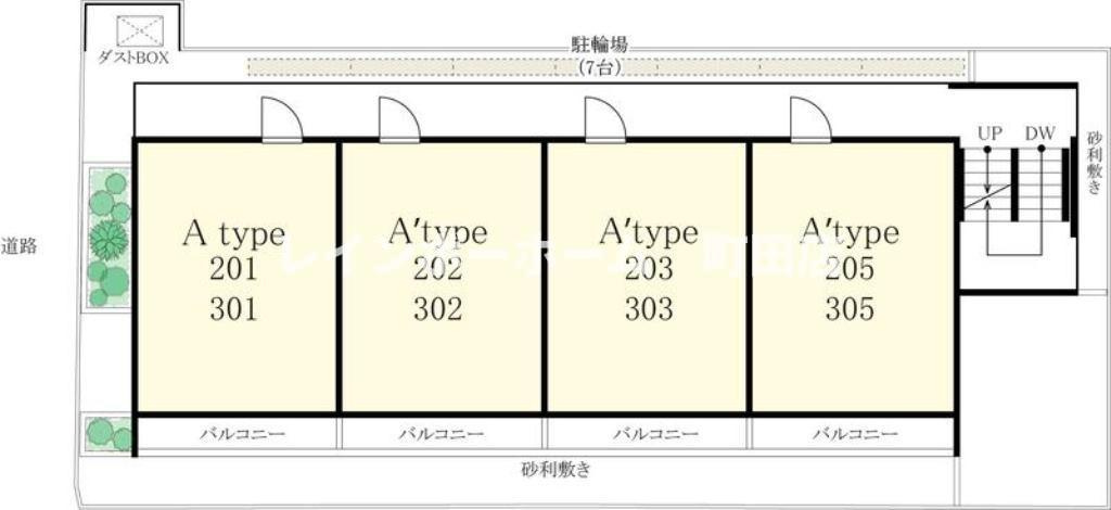 リブリ・フォグライフ※初期費用分割あと払いサービス利用可能物件の区画図