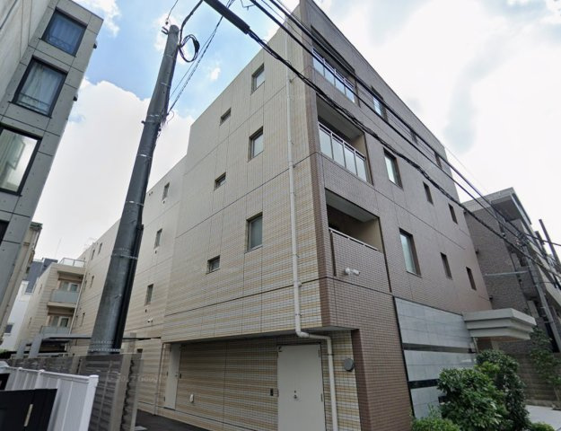 新宿区新小川町の賃貸マンションの外観