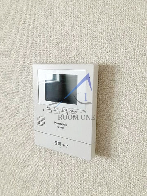 ベルメゾン町屋のセキュリティ|モニター付きインターホンです。