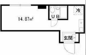 ダイヤモンドビルの間取り|間取りです。