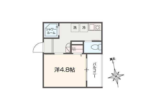 アイウシ梅島の間取り
