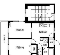 カサベルテ堀切の間取り|間取りです。