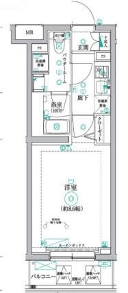 RELUXIA赤羽志茂の間取り|間取りです。