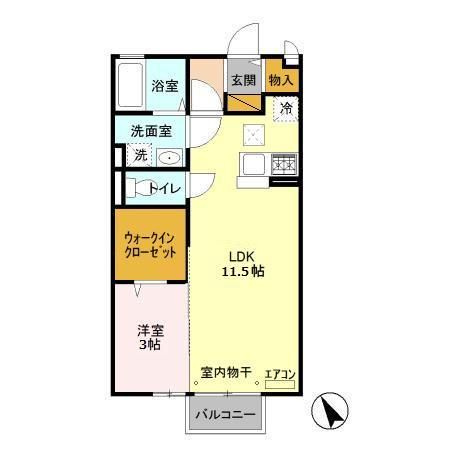 オラカーサの間取り