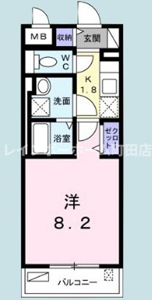 スタールミエールワッフル※初期費用分割後払いサービス利用可能物件の間取り