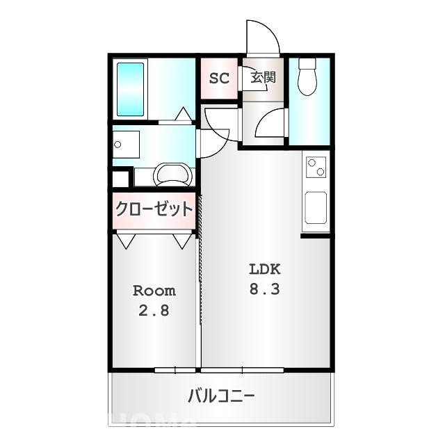 プレシャス上大島Ⅰの間取り|他社様掲載物件もまとめてご紹介、ご案内可能です(^^)/