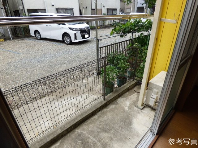 イエローコーポ のバルコニー