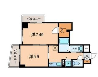ラルジュ マノワールの間取り|間取りです。