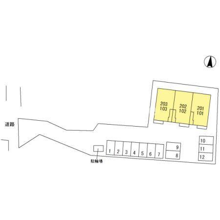 チェントロ・ピアッツァの区画図|当社、チルホームのHPもご覧ください(^^)/物件情報多数♪