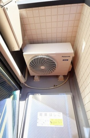 練馬区貫井１丁目のアパートのバルコニー
