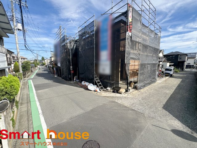 海老名市社家第18の前面道路含む現地写真