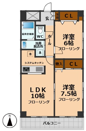 【間取り】 | レジデンスミヤビ