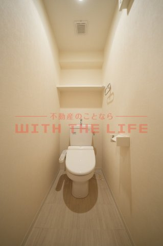 アポロ久留米東町【キャッシュバック対象物件】のトイレ|清潔感のあるトイレです