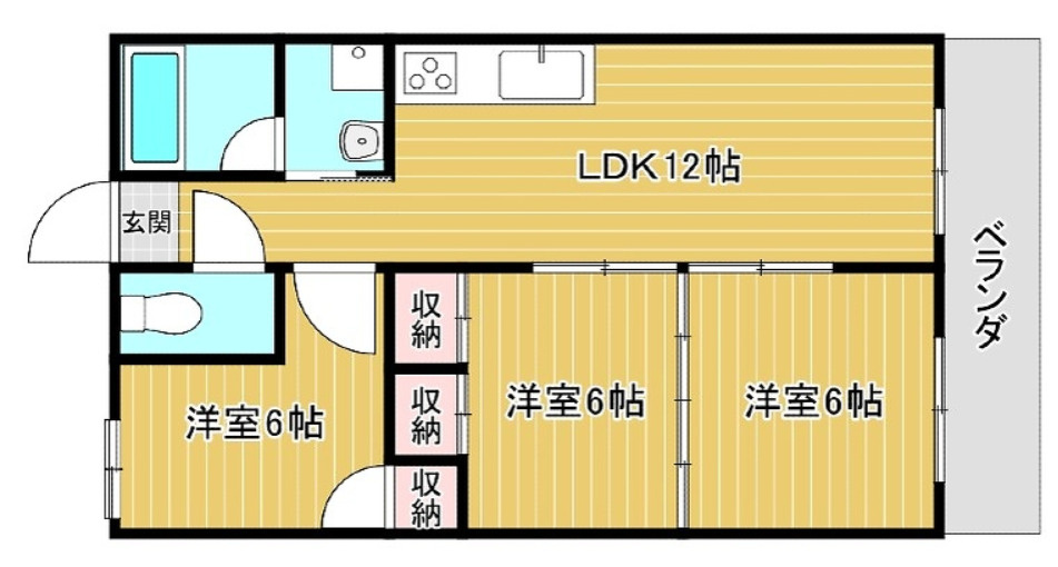 ロイヤルマンション東町の間取り