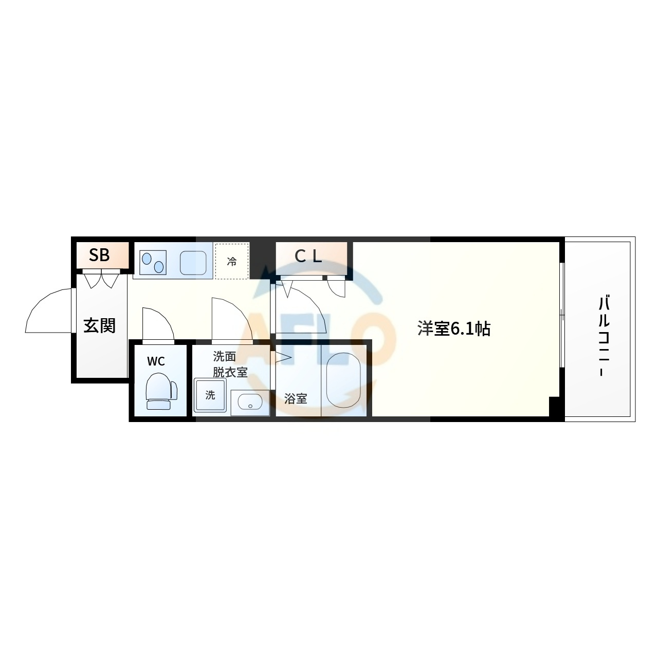 エスリード谷町六丁目レジデンスの間取り|エスリード谷町六丁目レジデンス　間取り