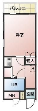R FIELDS NISHIARAIの間取り