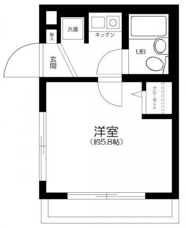 レッドフラッツ成城の間取り