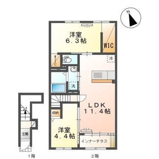 【間取り】 | 仮）取手市青柳アパート新築工事