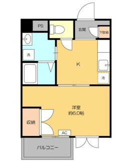 【間取り】 | メゾン平間Ⅰ