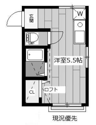 サンク王子神谷の間取り|間取りです。