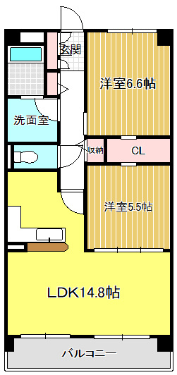 Le　cielの間取り