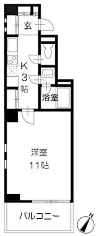 コマＵＤ２１の間取り