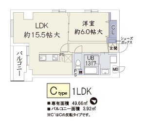 ジョイフル神戸摂津本山の間取り