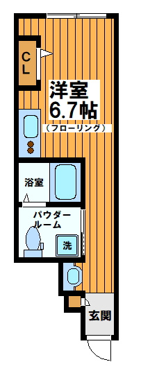 【間取り】 | ソルナクレイシア代田橋