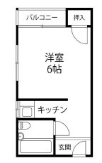 シャンテ諏訪の間取り