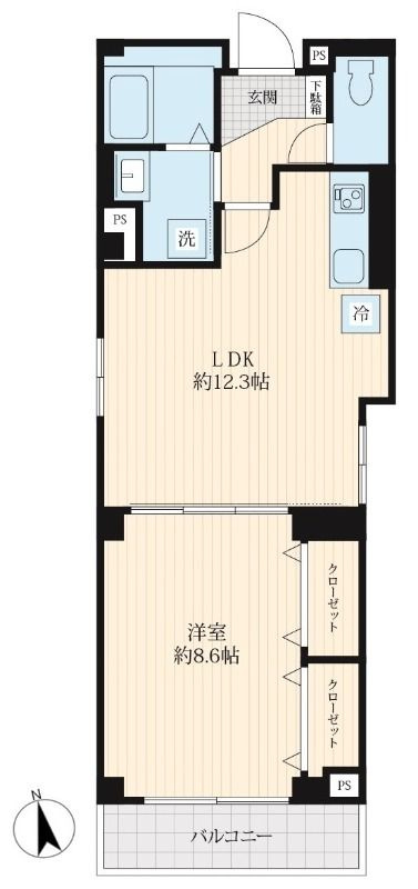 Ｂｅｌｌｕｓ　Ｉｒｉｙａの間取り