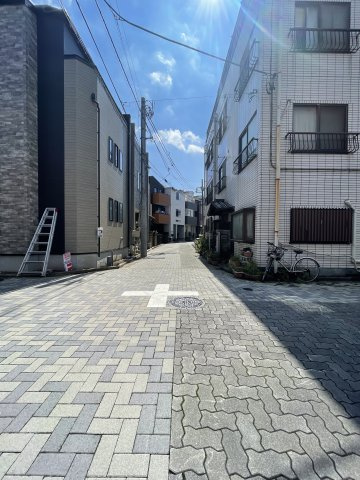 江東区東砂3丁目新築戸建の前面道路含む現地写真