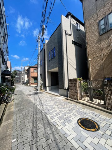 江東区東砂3丁目新築戸建の前面道路含む現地写真