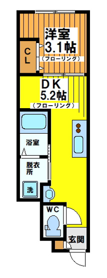 【間取り】 | ソルナクレイシア代田橋