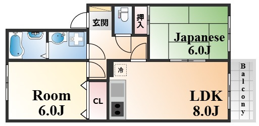 メイプルハイツの間取り