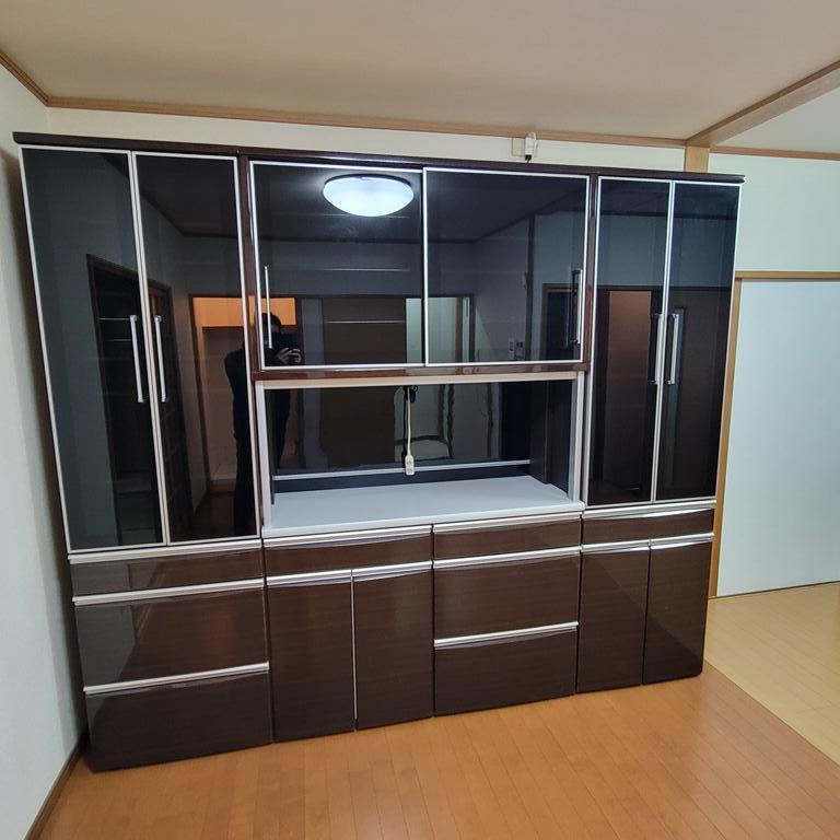 芦屋市大東町のアパートの居間・リビング