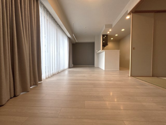 神戸市中央区花隈町の賃貸マンションの居間・リビング
