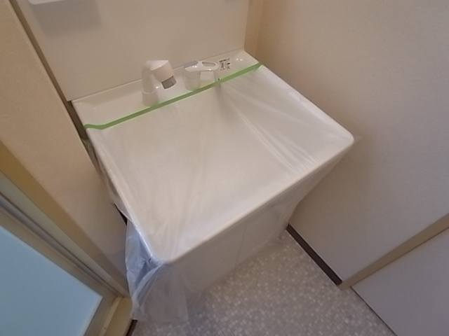フラット灘南の洗面所