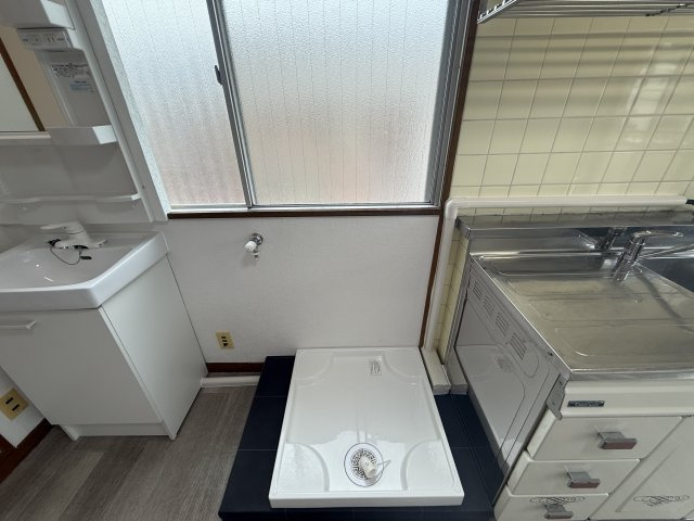 篠原南マンションの洗面所