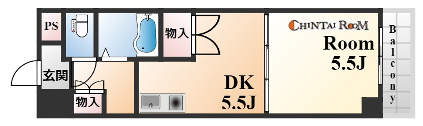 プリンスコートの間取り