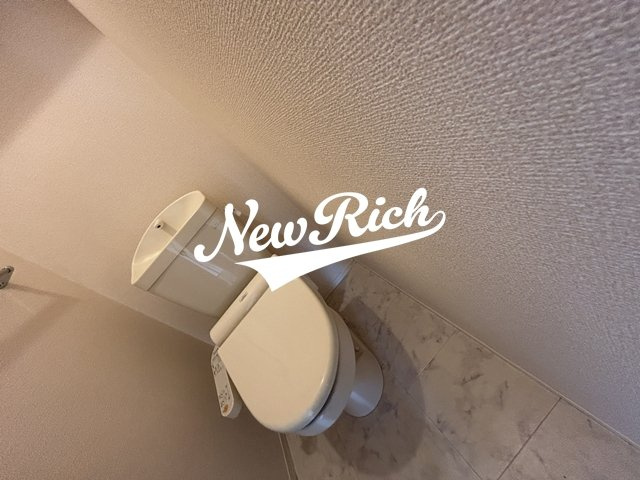 前橋市上長磯町のアパートのトイレ