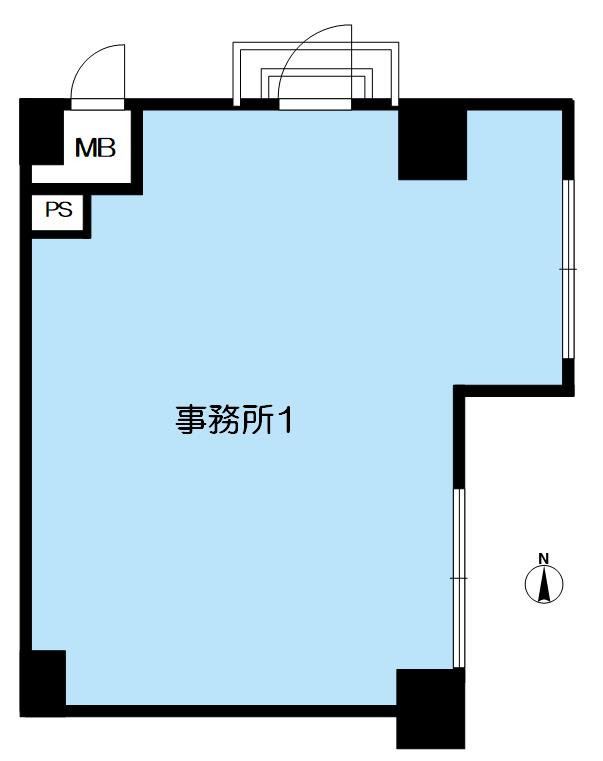 ネオハイツ南堀江の間取り