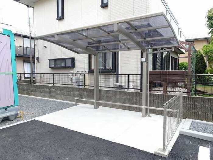 D-roomウィット西原のその他共用部分|駐輪場です