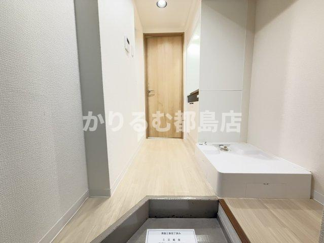 シャトー都島の玄関