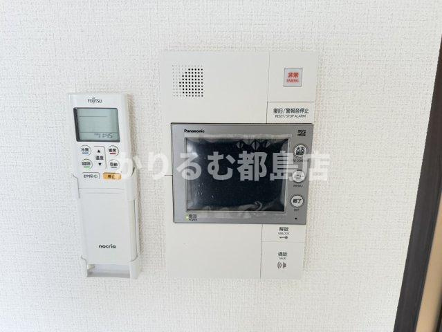 レオンコンフォート都島のセキュリティ