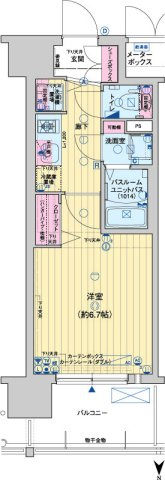 レオンコンフォート都島の間取り