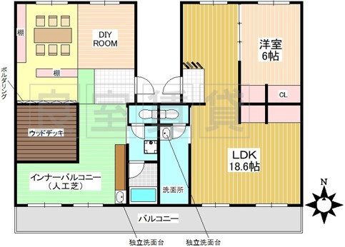 【間取り】 | 山根台第2住宅 C棟