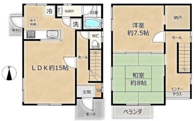 【間取り】 | ◆緑区西八朔町　中古戸建◆